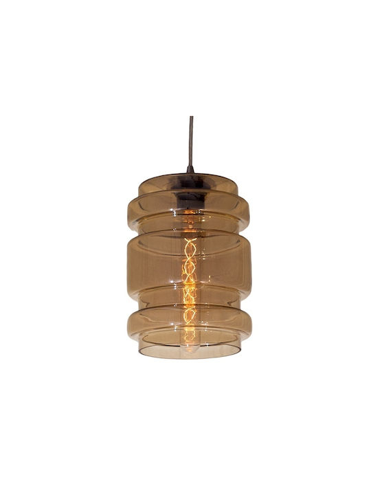 Luma Pendant Light Single-Light for Socket E27 Honey