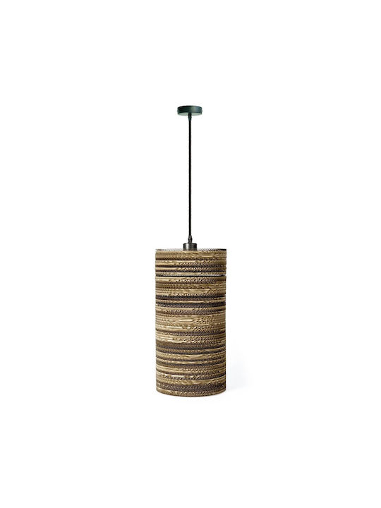 VK Lighting Pendant Light Single-Light for Socket E27 Brown