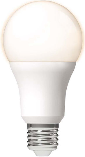 123led Λάμπα LED 13W για Ντουί E27 και Σχήμα A60 Θερμό Λευκό 1521lm