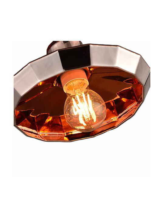 Aca Pendant Light Bronze with Socket E27 22cm