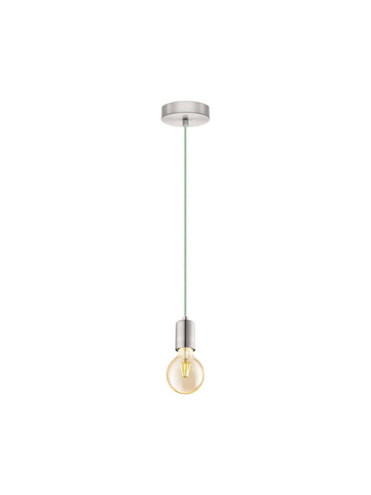 Eglo Yorth Pendant Light Suspension for Socket E27 Pink