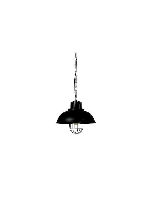 ARlight Hängende Deckenleuchte Einfaches Licht Glocke für Fassung E27 Schwarz 0084350