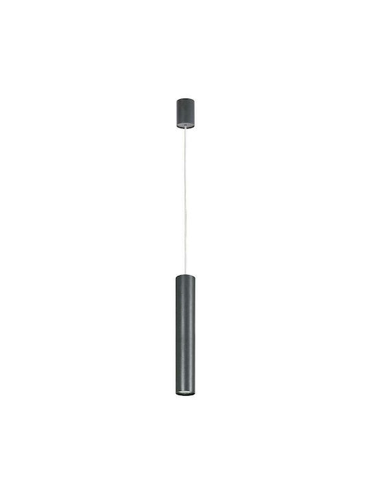 Nowodvorski Eye Graphite-L Hängelampe Einfaches Licht Schiene für Fassung GU10 Gray