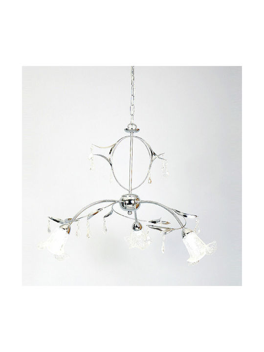 Fylliana Pendant Light Three-Light Silver