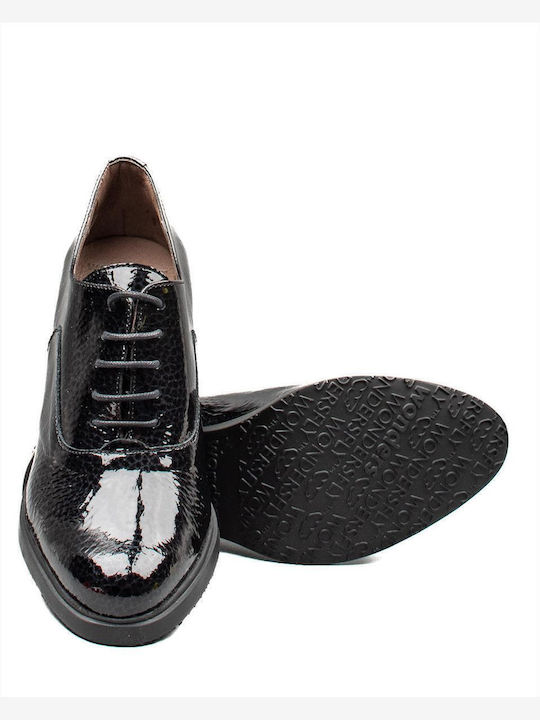 Γυναικεία Μποτάκια Oxfords Μαύρα