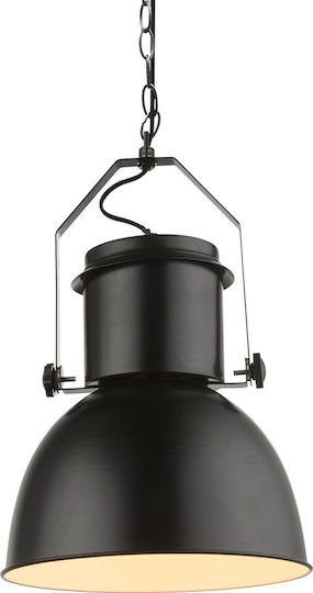 Globo Lighting Pendant Light Black with Socket E27 27x270cm