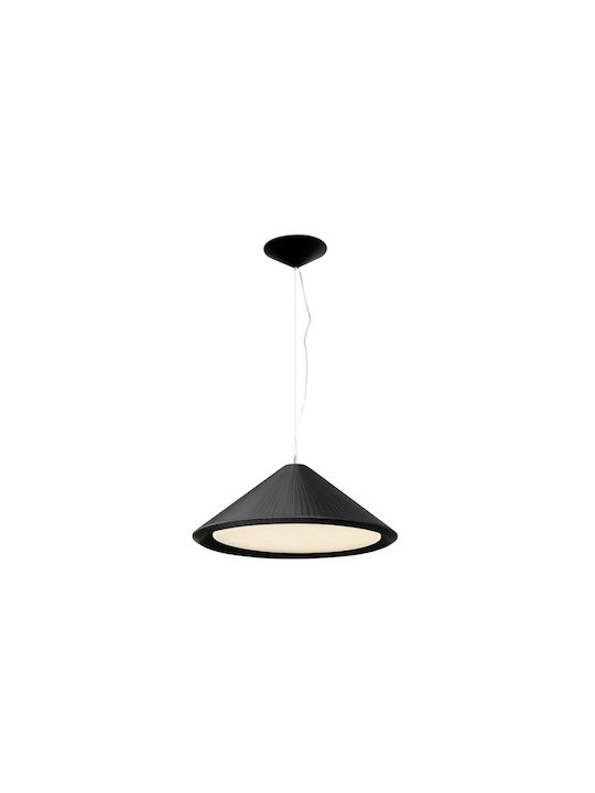 Faro Barcelona Hue Pendant Light Three-Light for Socket E27 Black