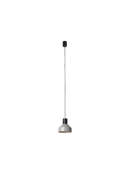 Faro Barcelona Kombo Pendant Light Single-Light for Socket E27 Gray