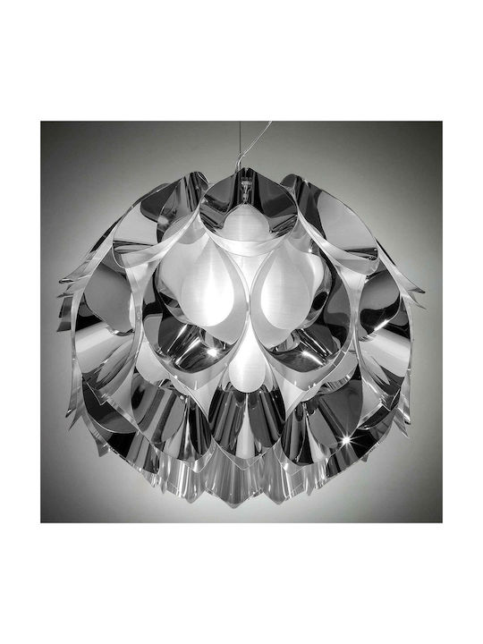 Slamp Flora M Suspension Hängelampe LED Federung für Fassung E27 Silber FLOSM00SLV01T00000EU