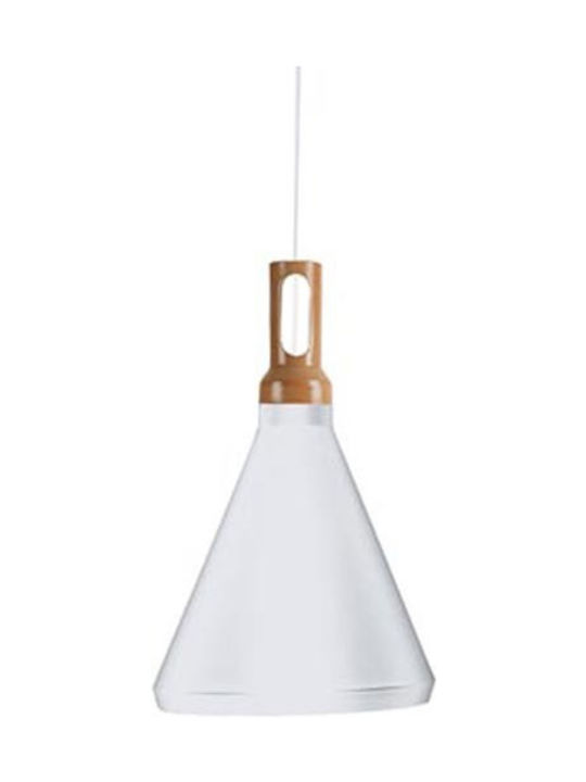 Zambelis Lights 1513 Pendant Light Single-Light White 1513-W