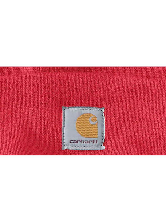 Carhartt Beanie Unisex Σκούφος Πλεκτός σε Γκρι χρώμα