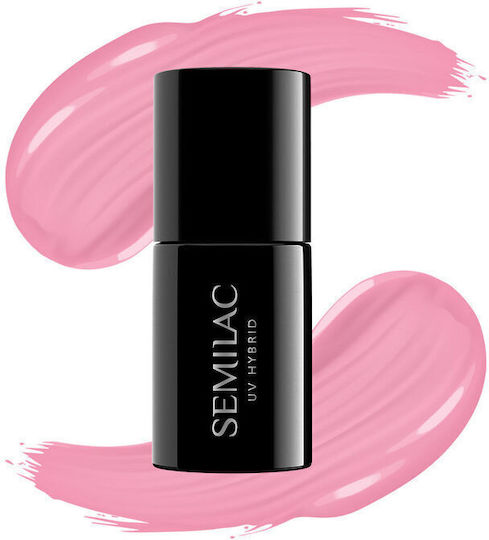 Semilac Classic Ημιμόνιμο Βερνίκι Νυχιών Bubblegum Pink 060 7ml