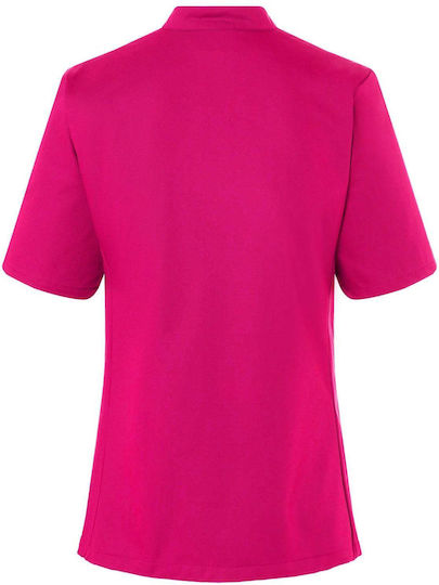 Karlowsky Coat Chef Female Pink with Short Sleeve