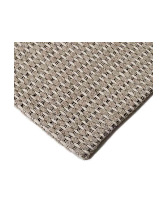 Tapicap Plex Lines 114 Χειροποίητο Χαλί Ορθογώνιο Beige-White 200x300cm