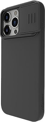 Nillkin Camshield Silky Silicone Back Cover Black (iPhone 15 Pro)