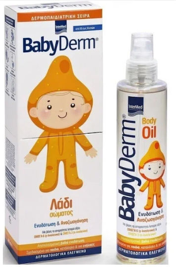 InterMed Babyderm Body Oil Oil for Hydration 200ml