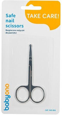 Babyono Baby Nail Scissors Silver