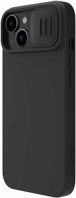 Nillkin Camshield Silky Silicone Back Cover Black (iPhone 15 Plus)