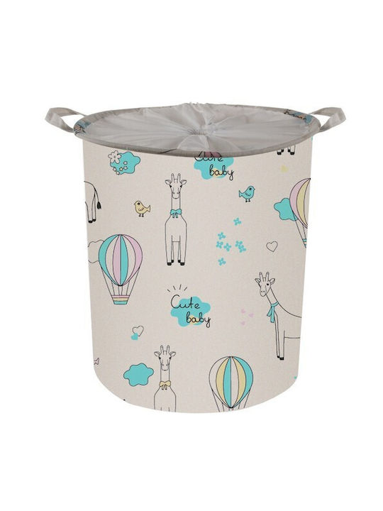 Kruzzel Kids Fabric Toy Storage Basket 35x45cm