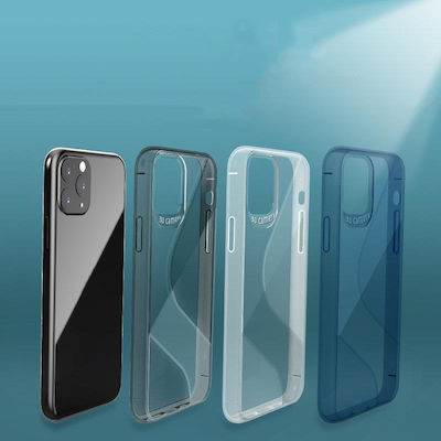 Hurtel S-Case Flexible Coperta din spate Silicon Albastru (Huawei P Smart 2020)