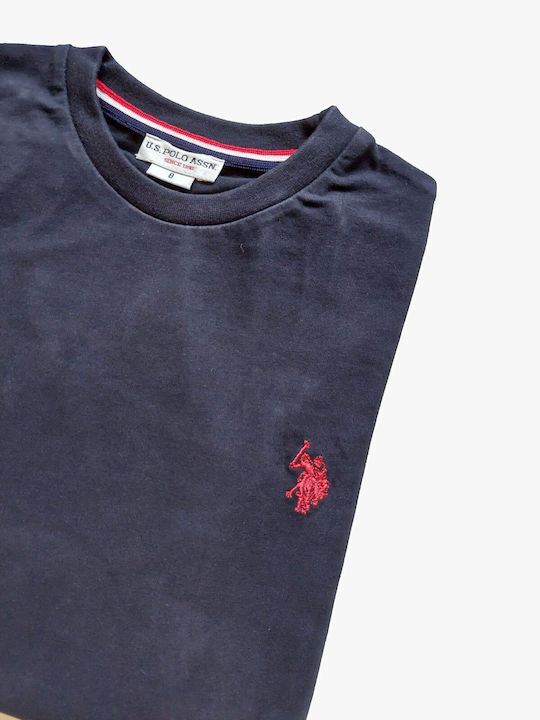 U.S. Polo Assn. Kids Blouse Long Sleeve Navy Blue