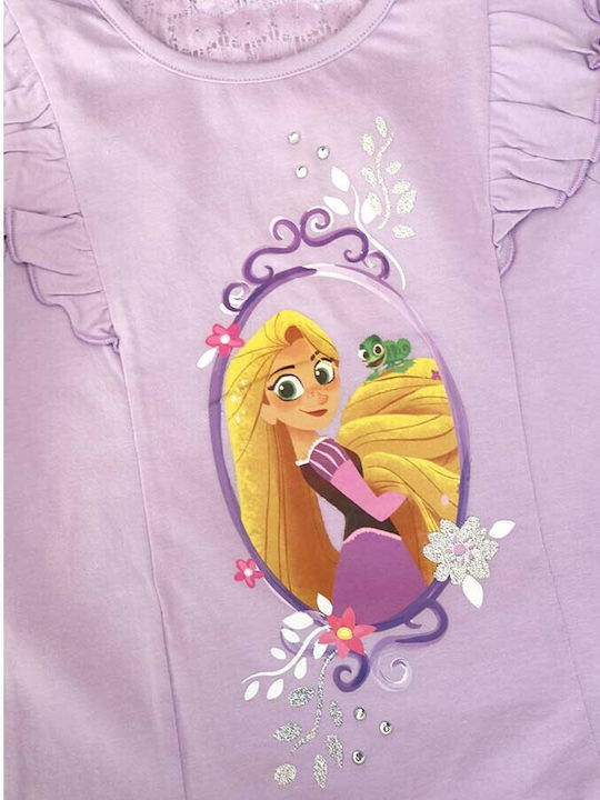 Disney Παιδική Μπλούζα Μακρυμάνικη Λιλά