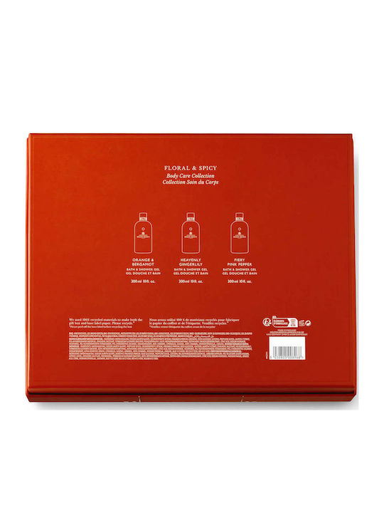 Molton Brown Floral & Spicy Skin Care Set for Body Cleaning