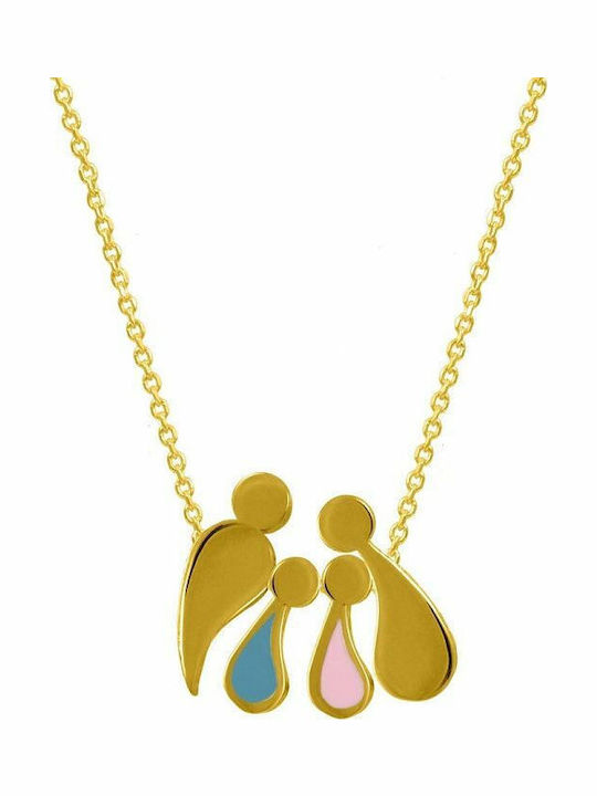 Necklace Made of Gold Plated Silver Necklace Made of Gold Plated Silver
