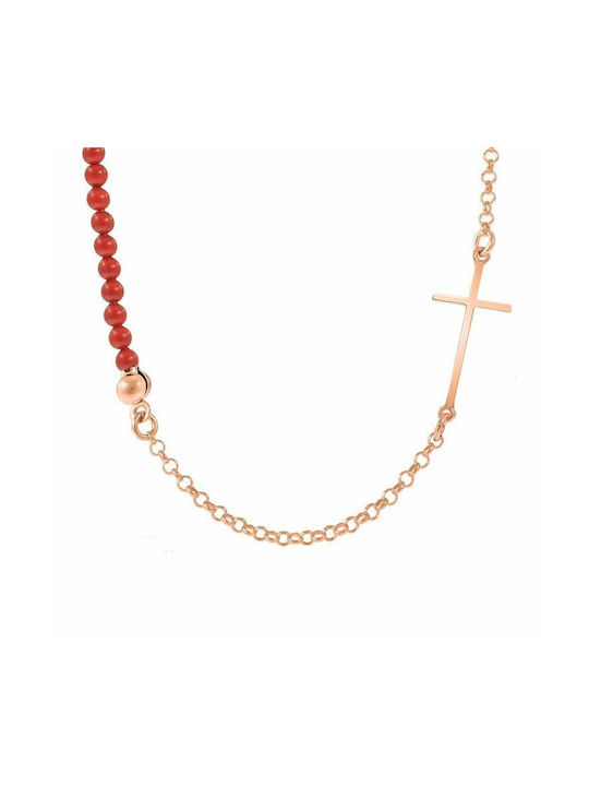 Amor Amor Necklace from Rose Gold Plated Silver