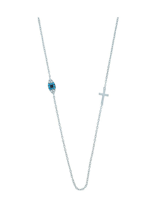 Vitopoulos Necklace from White Gold 14K