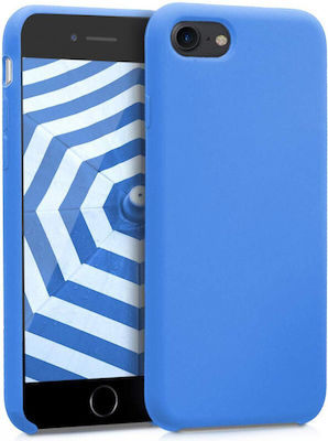 KWmobile Se Back Cover Σιλικόνης Ανθεκτική Μπλε (iPhone SE 2022/2020)