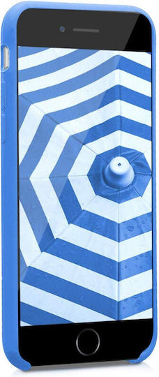 KWmobile Se Back Cover Σιλικόνης Ανθεκτική Μπλε (iPhone SE 2022/2020)