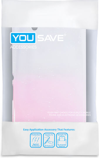YouSave Accessories Umschlag Rückseite Kunststoff Transparent (Xperia T2 Ultra)