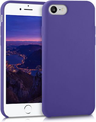 KWmobile Se Silicone Back Cover Durable Purple (iPhone SE 2022/2020)