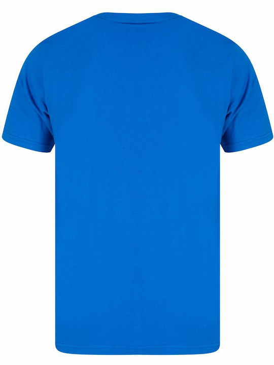 Tokyo Laundry Herren T-Shirt Kurzarm Jet Blue