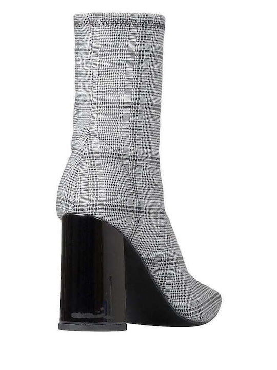 Siren Women's Ankle Boots with High Heel Black