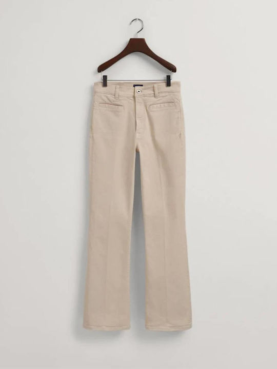 Women's Jean Trousers Beige