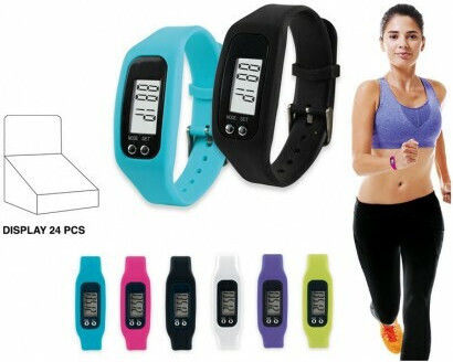 I-Total Pedometer Oszilloskop Smart Bands Weiß