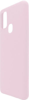 iNOS Soft TPU Silicone Back Cover Pink (Galaxy A21s)