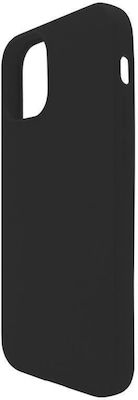 iNOS S-Cover Silicone Back Cover Black (iPhone 12 Pro Max)