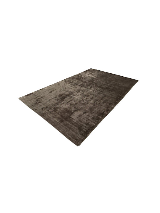 Tapicap Smooth Handmade Rug Rectangular Taupe