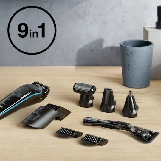 Braun All-in-one Trimmer 5 Wiederaufladbar Haarschneidemaschine Braun MGK5380