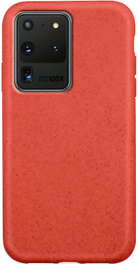 Forever Bio Case Back Cover Σιλικόνης Κόκκινο (Galaxy S20 Ultra)