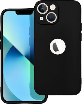 Forcell Soft Back Cover Σιλικόνης Μαύρο (iPhone 13 mini)