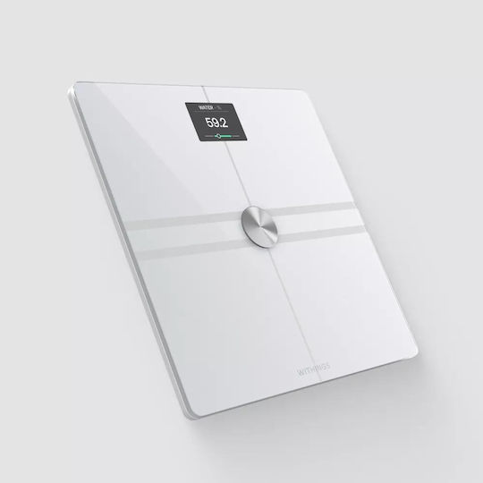 Withings Smart Bathroom Scale with Body Fat Counter White 13700546708050