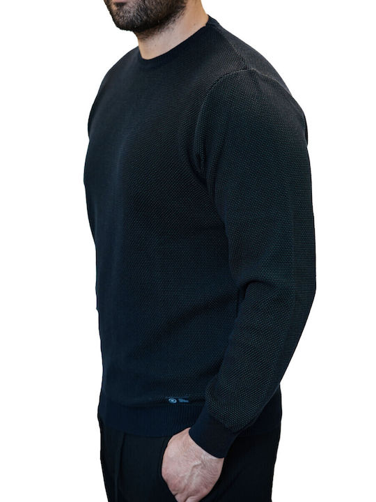 Side Effect Men's Long Sleeve Sweater BLUE