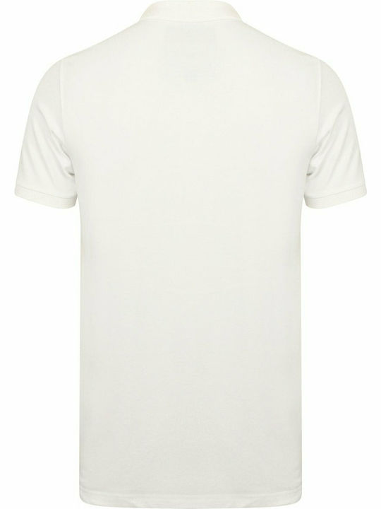 Tokyo Laundry Men's Short Sleeve Blouse Polo White.