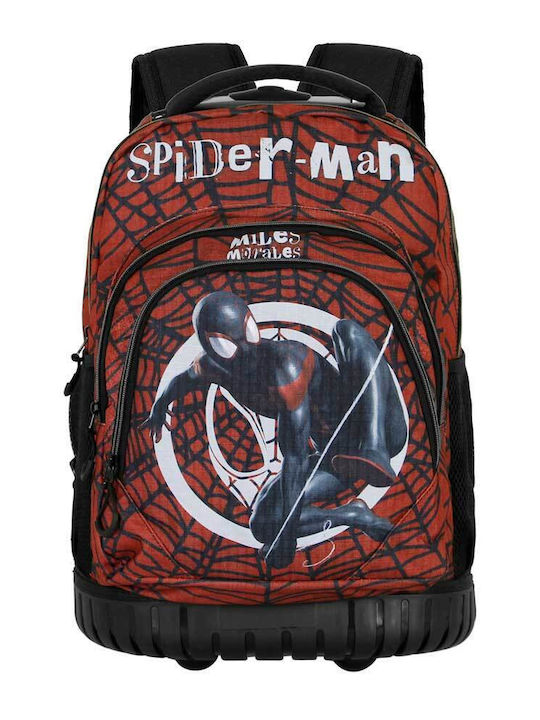 Karactermania Marvel School Bag Trolley Elementary, Elementary Multicolored