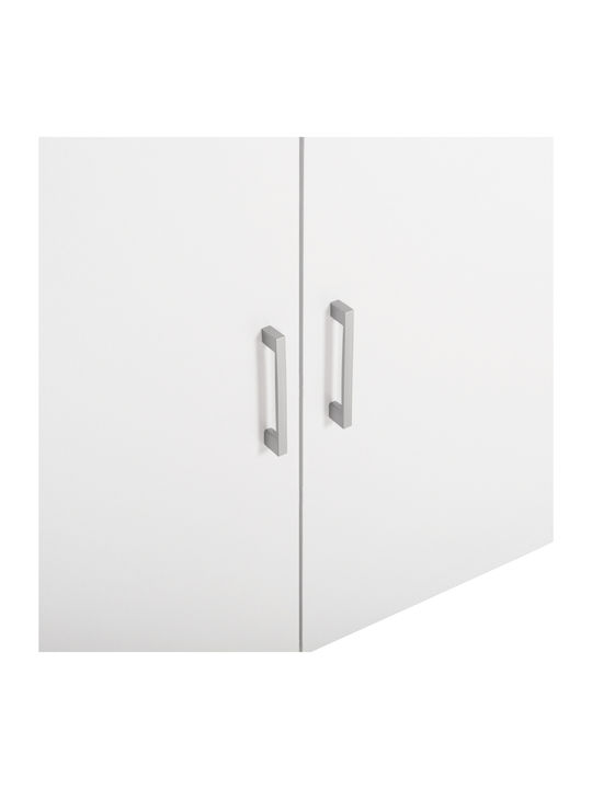 HomeMarkt Fernanda Rectangular Loft Closet made of Particleboard in White Color 120.5x41.5cm HM352.05 1pcs