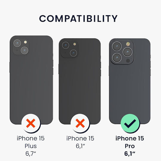 KWmobile Screen Protector (iPhone 15 Pro)